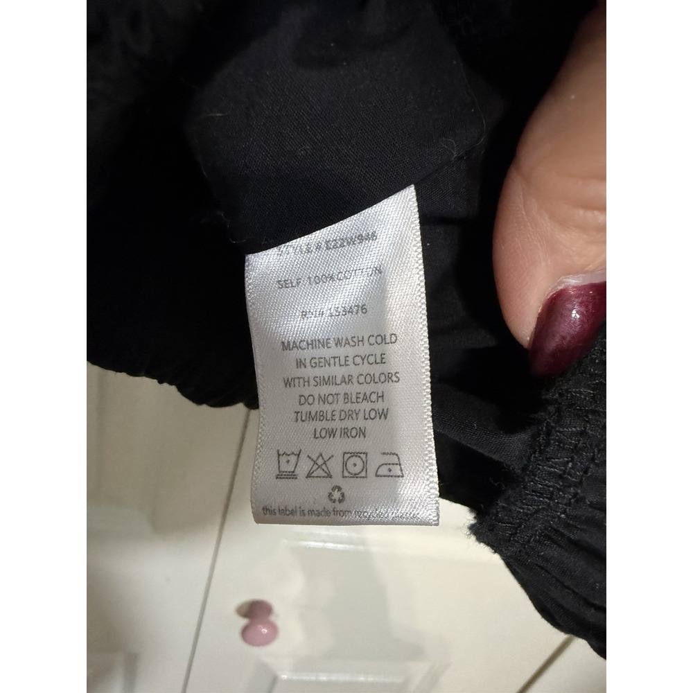 Evereve Women's Black Top Size XS - Picture 5 of 5